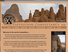 Tablet Screenshot of expeditionconsultancy.com